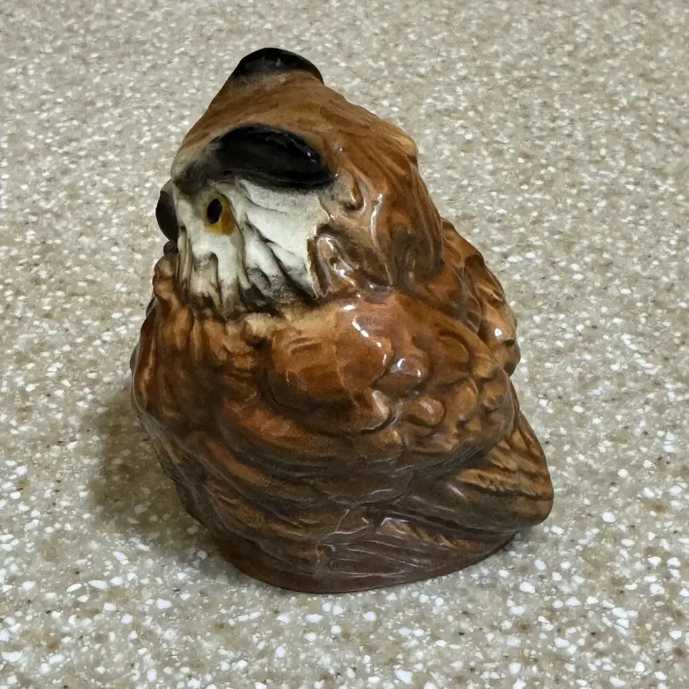 Goebel West Germany Porcelain Owl Figurine Bird 38318-08 Vintage Collectible